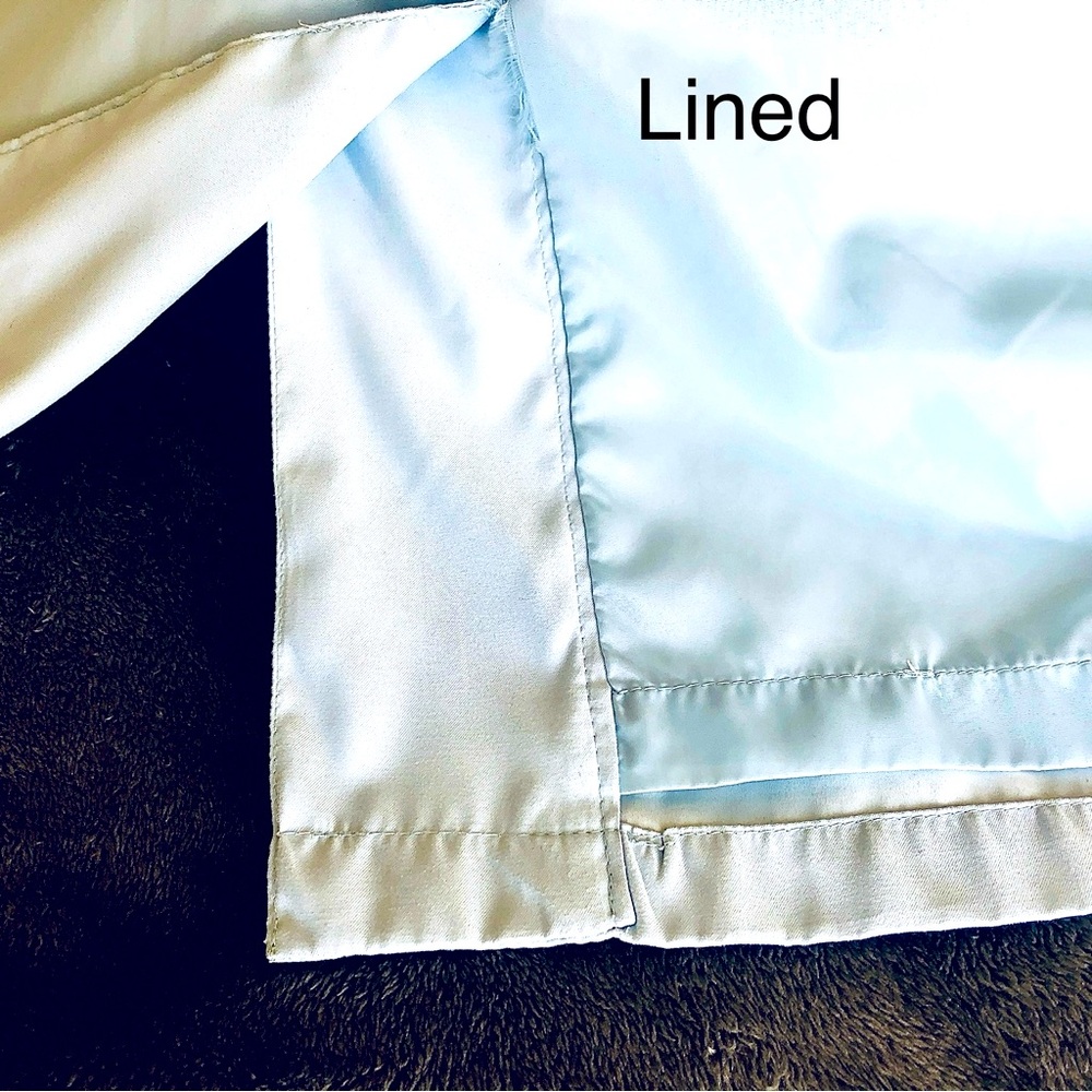 Vintage Eddie Bauer Double Breasted Belted Lined Trench Coat Light Blue - Picture 11 of 16
